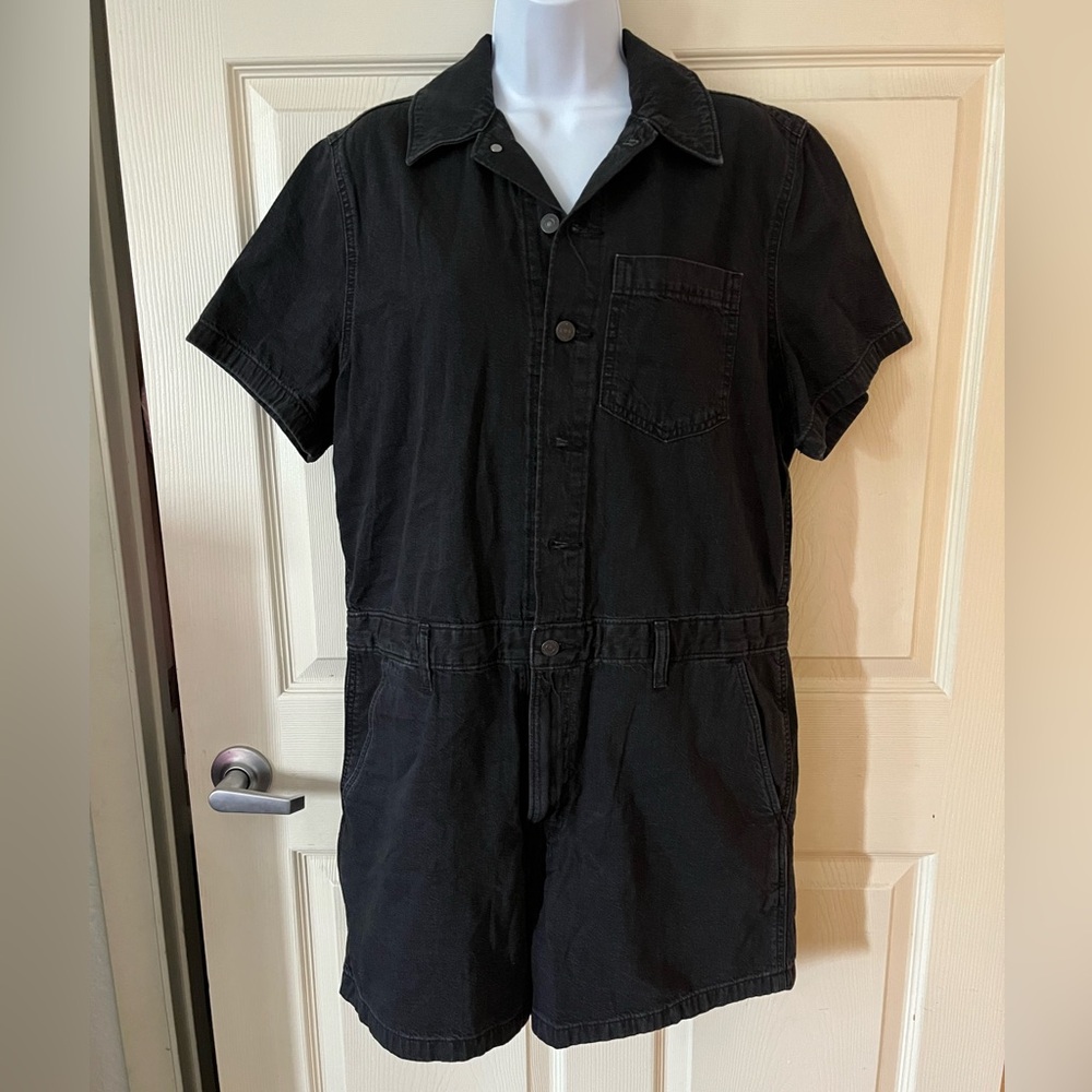 Levi's Charcoal Denim Romper